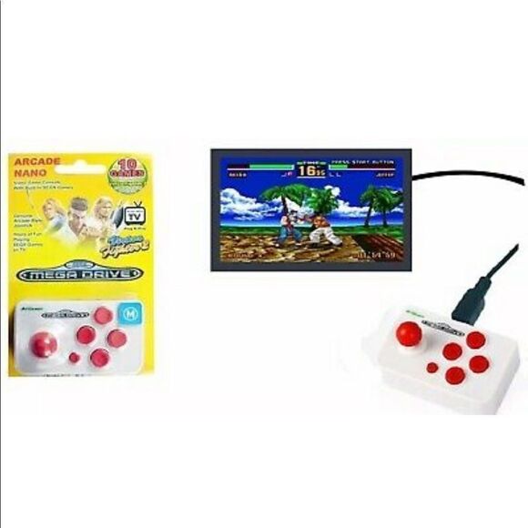 Sega genesis video game console games virtua fighter 2 joystick arcade vintage - Picture 2 of 8